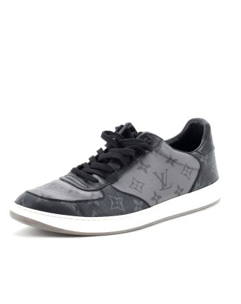 Men's Rivoli Low-Top Sneakers Monogram Eclipse Canvas