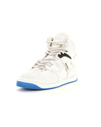 Men's Gucci Basket High-Top Sneakers Demetra with Fabric