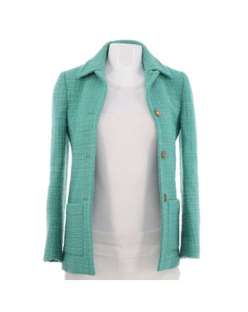 Women's Button-Up Jacket Tweed