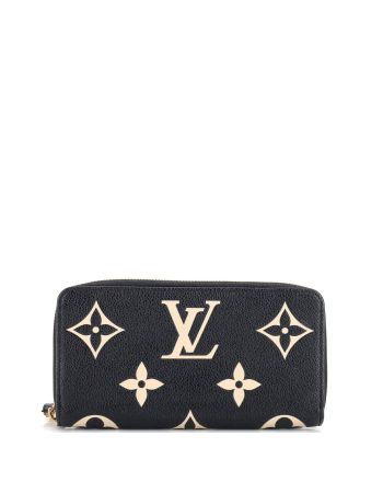 Zippy Wallet Bicolor Monogram Empreinte Giant