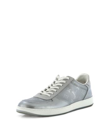 Men's Rivoli Low-Top Sneakers Monogram Metallic Canvas