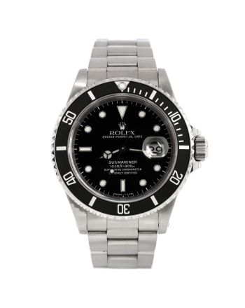 Oyster Perpetual Submariner Date Automatic Watch Stainless Steel 40