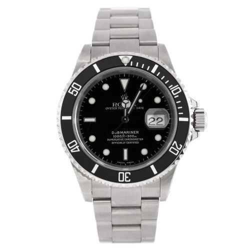 Oyster Perpetual Submariner Date Automatic Watch Stainless Steel 40