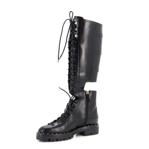 Women's Soul Rockstud Split Knee High Boots Leather