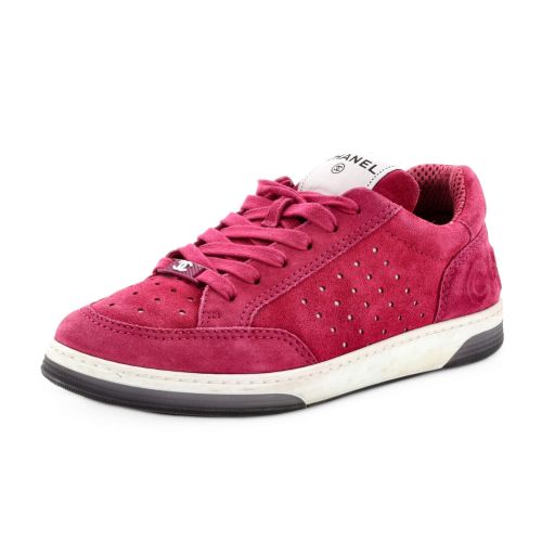 Women's Logo Low-Top Sneakers Suede