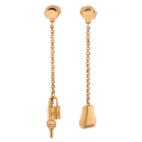 Kelly Clochette Drop Earrings 18K Rose Gold