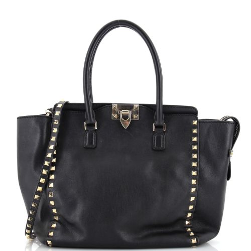 Rockstud Tote Rigid Leather Medium